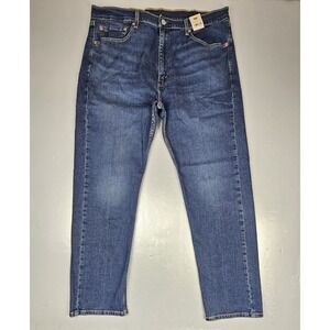 Levis Jeans 505 Mens 38x32 Blue Original Straight Leg‎ Denim NWT